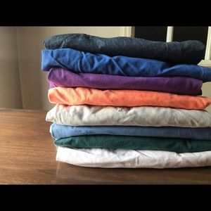 6 pair J.Crew Chino Shorts